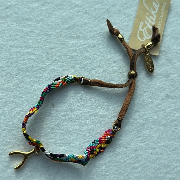 Ettika colorful friendship peace bracelet adjustable new - Picture 4 of 4